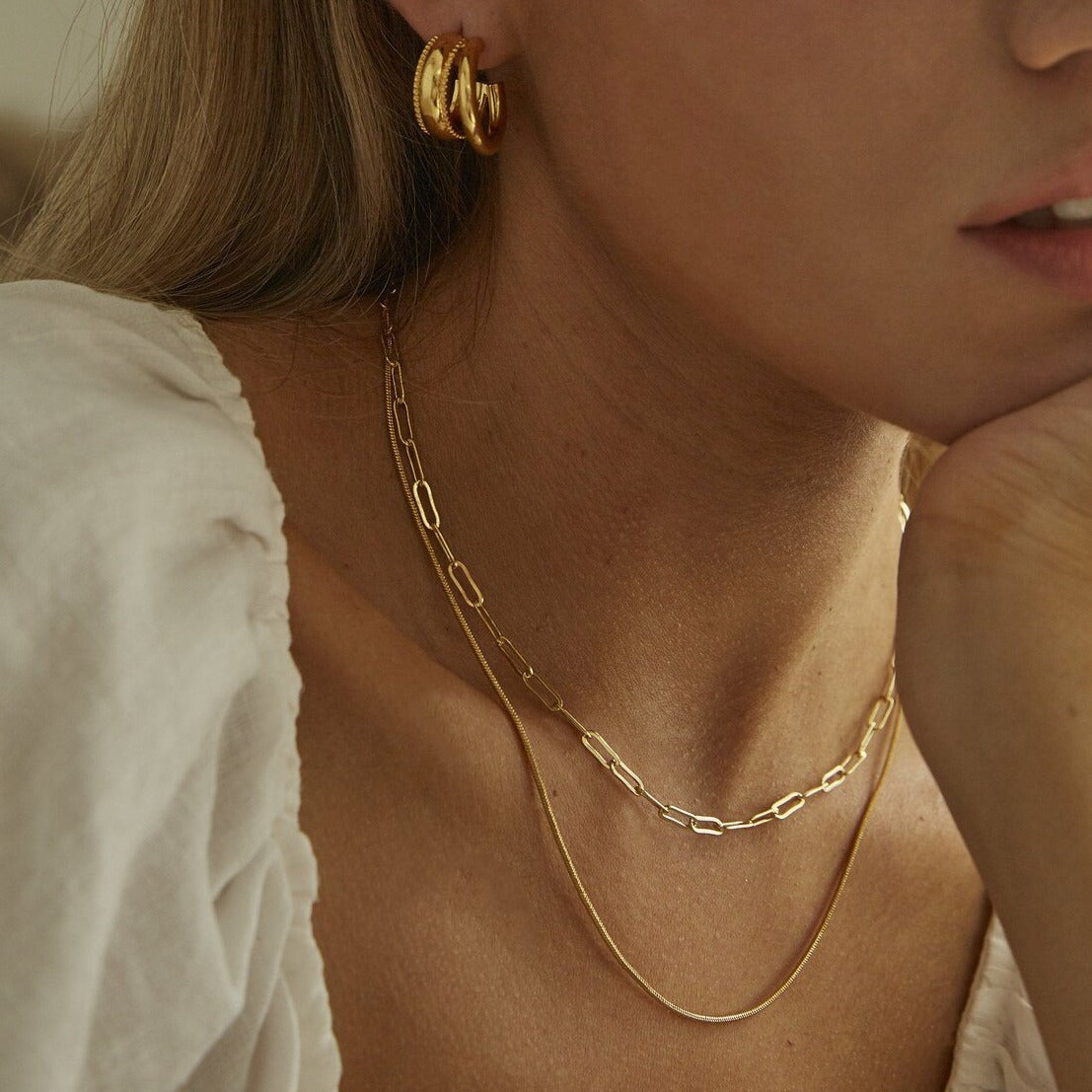 Chain Necklace Set