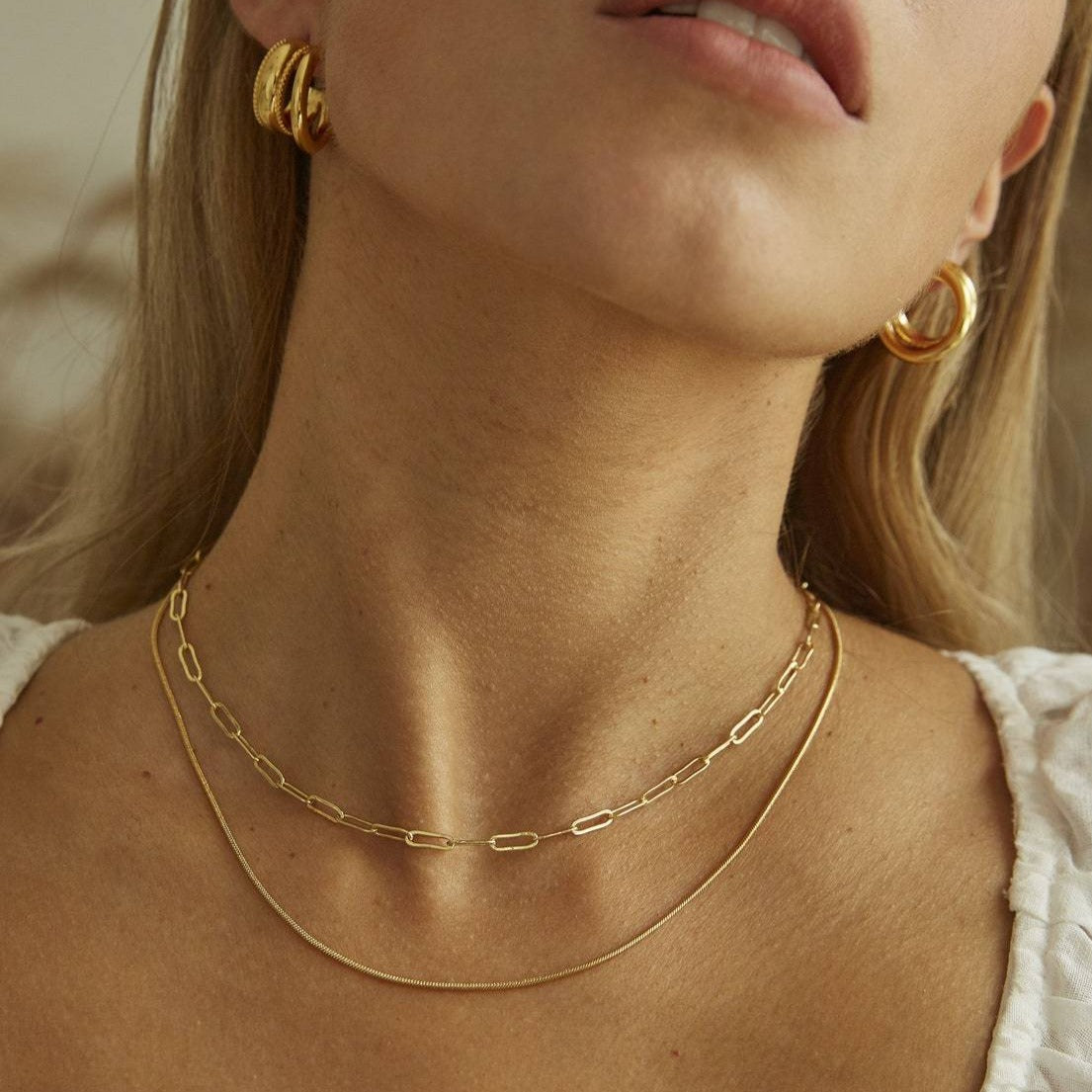 Chain Necklace Set