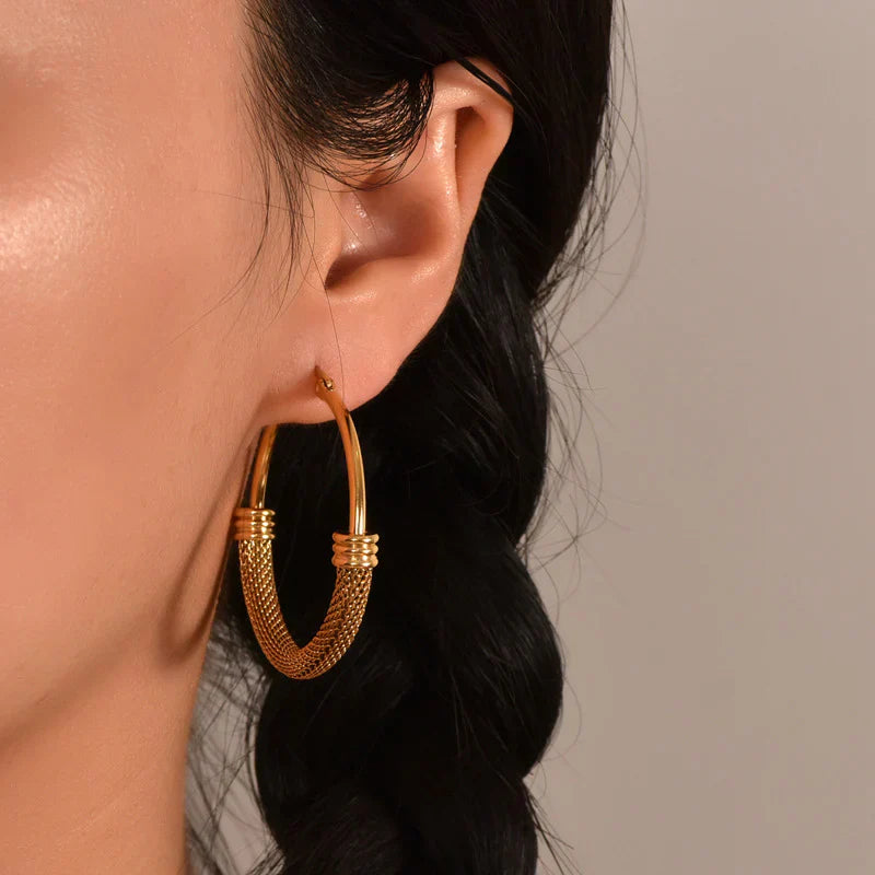 Golden Threads Earrings