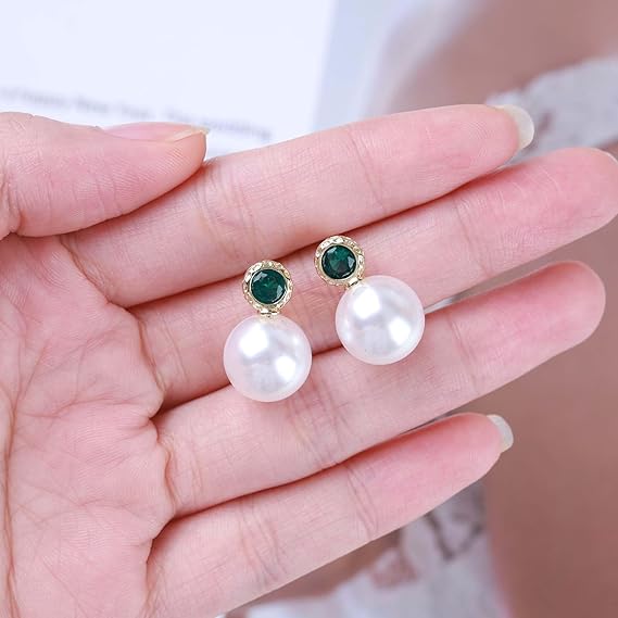 Emerald Elegance Earrings