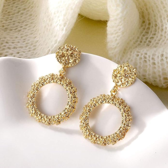 Trendy Circles Earrings