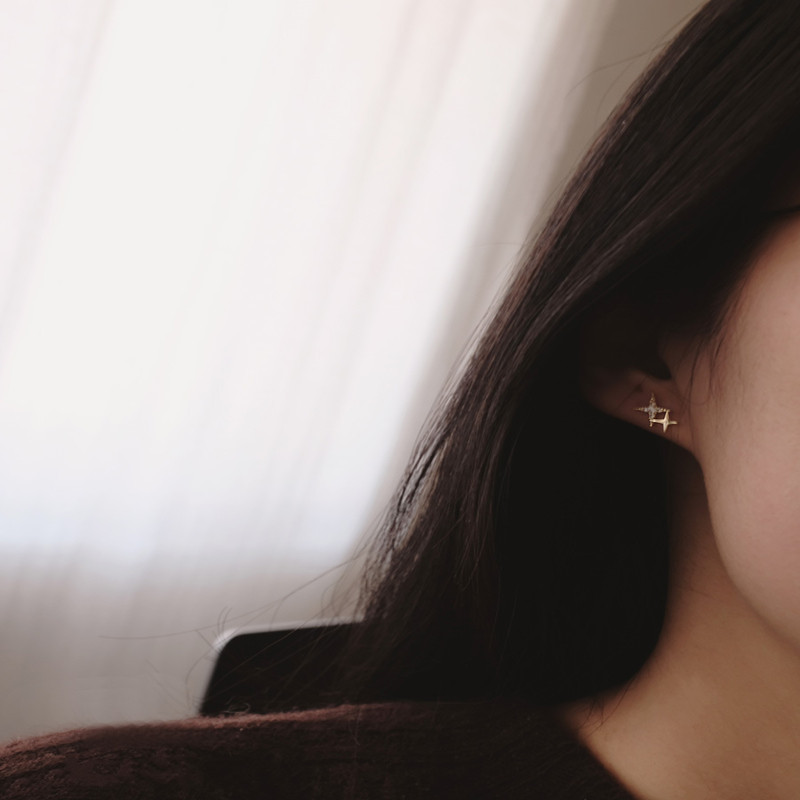 Celestial Star Stud Earrings