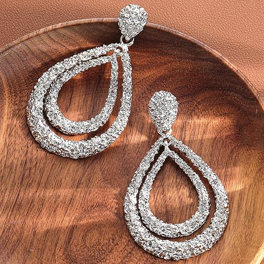 Glitzy Drops Earrings