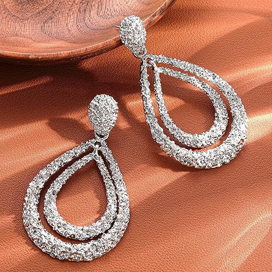 Glitzy Drops Earrings