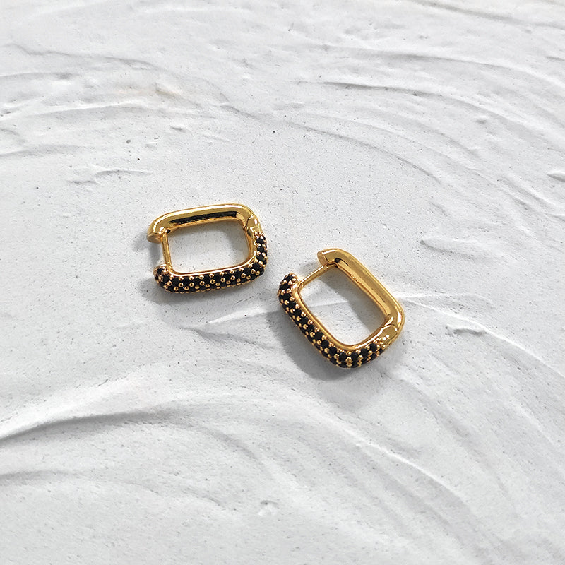 Square Sparkles Earrings