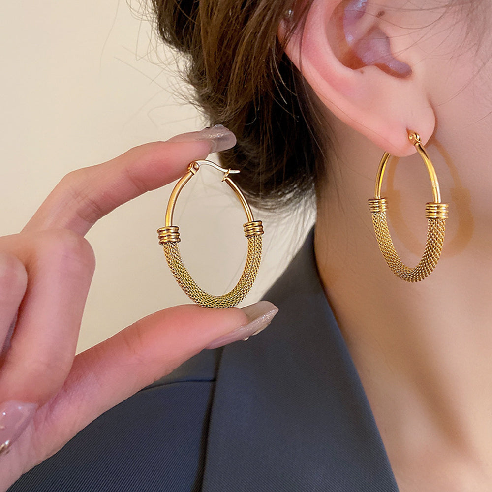 Golden Threads Earrings