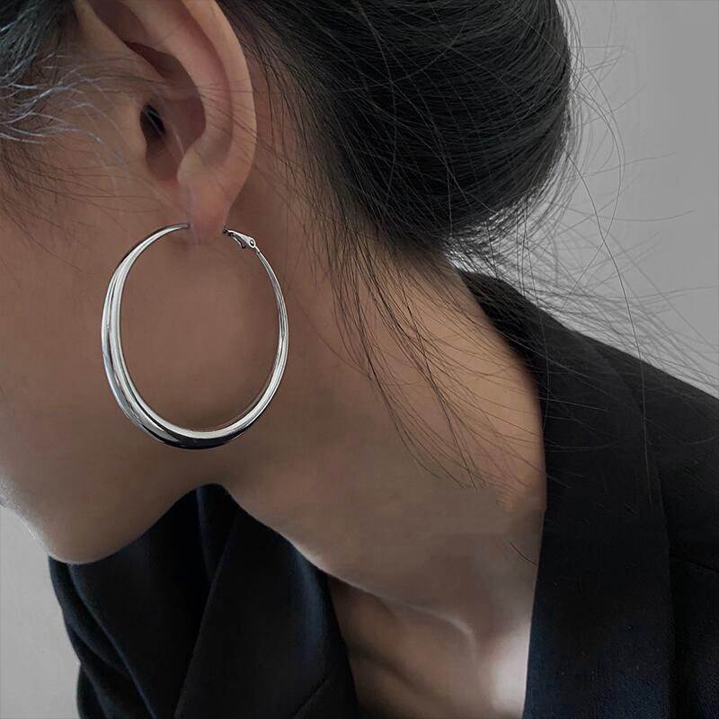 Bold Loop Hoop Earrings