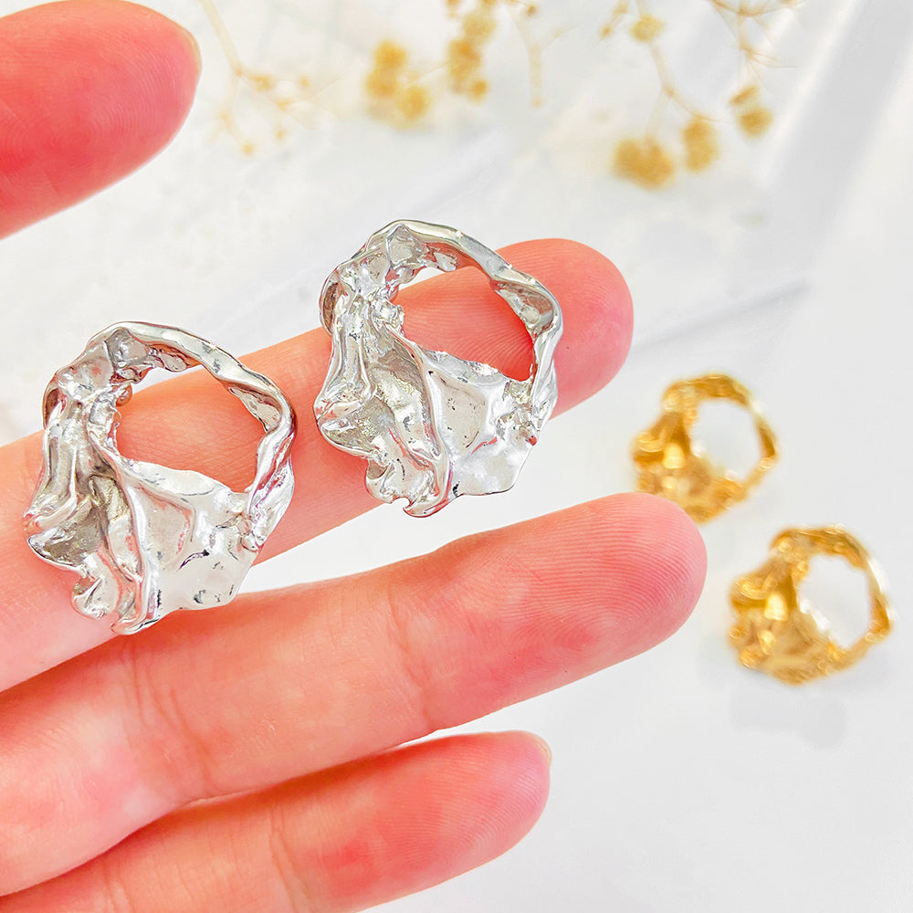 Scrunchy Elegance Earrings