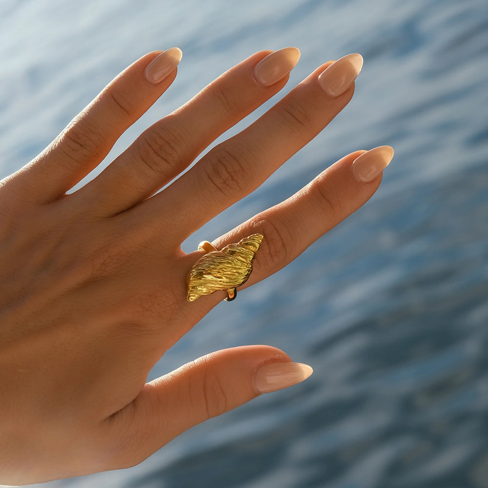 Nautilus Shell Ring