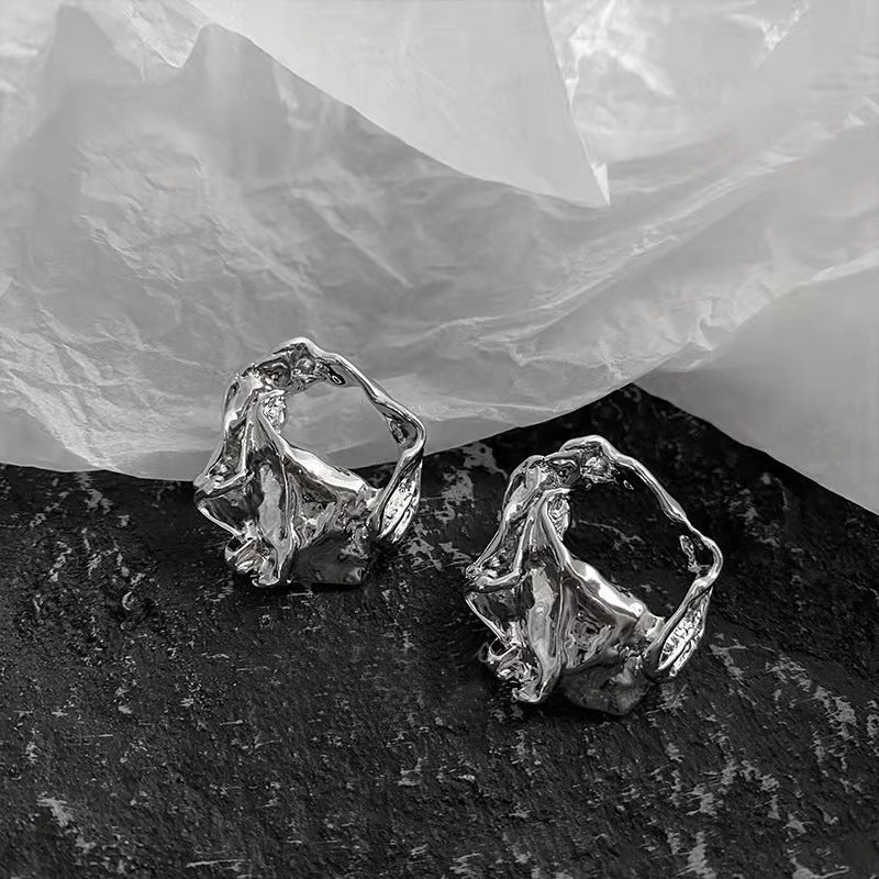 Scrunchy Elegance Earrings