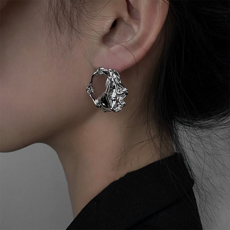 Scrunchy Elegance Earrings