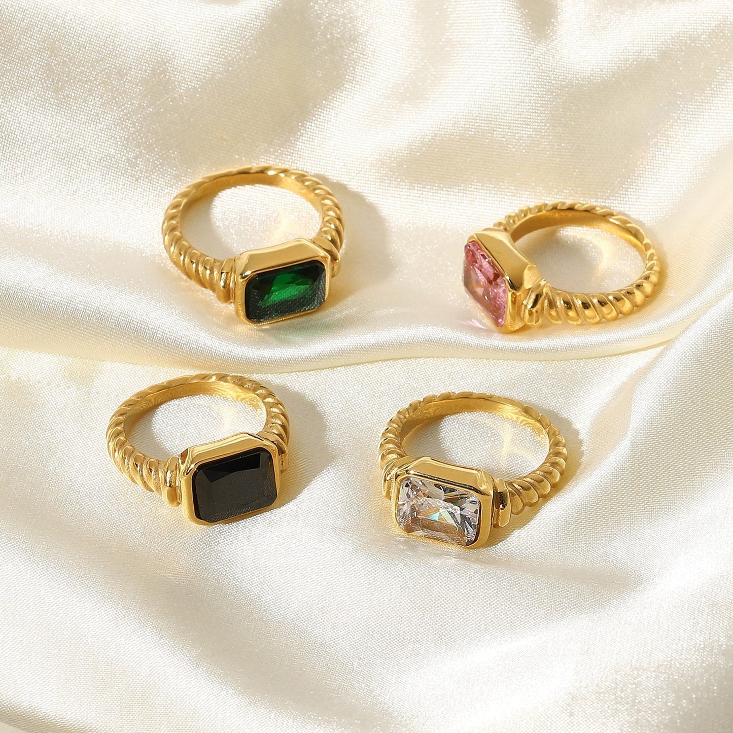 Statement Gemstone Fairy Ring