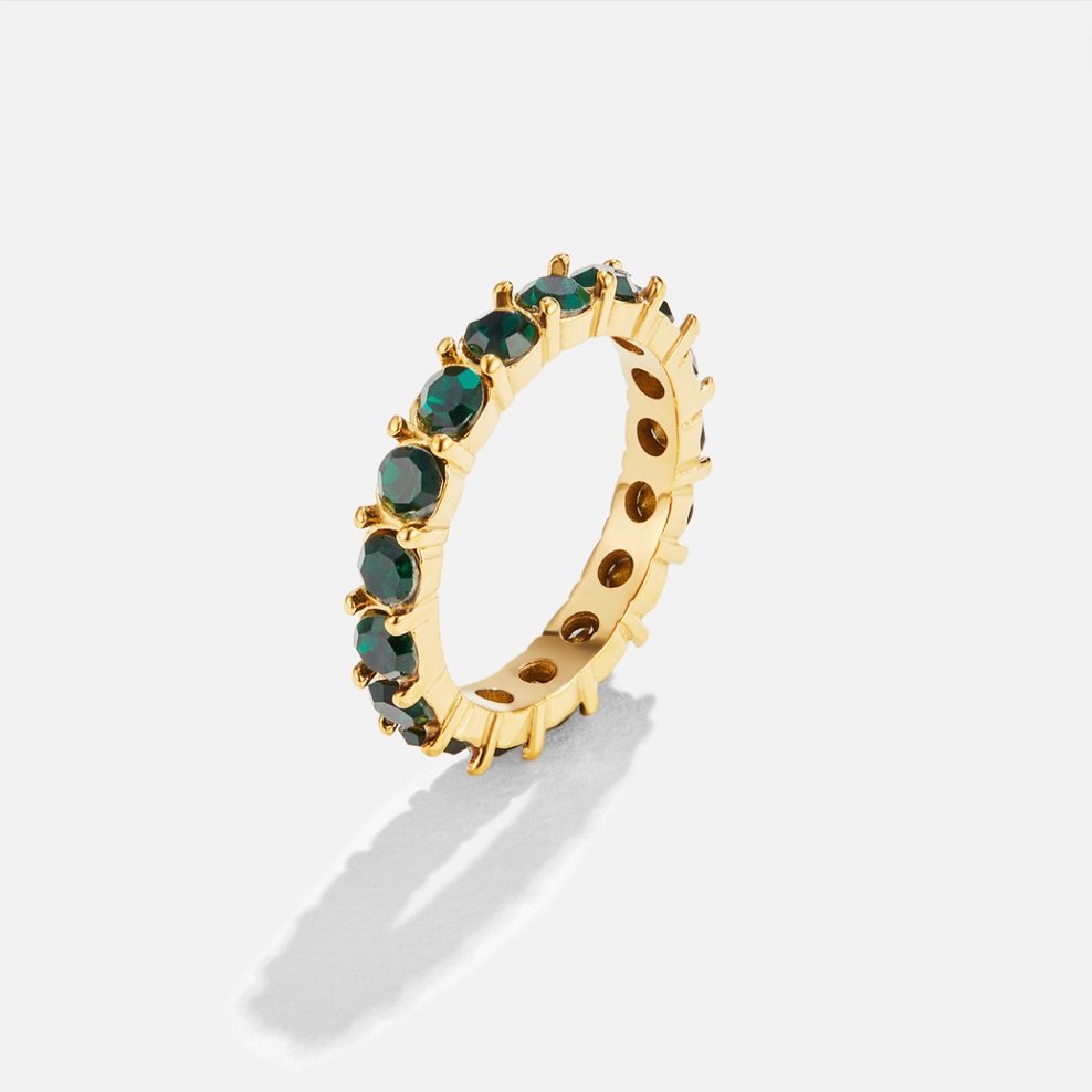 Emerald Beauty Crystal Ring