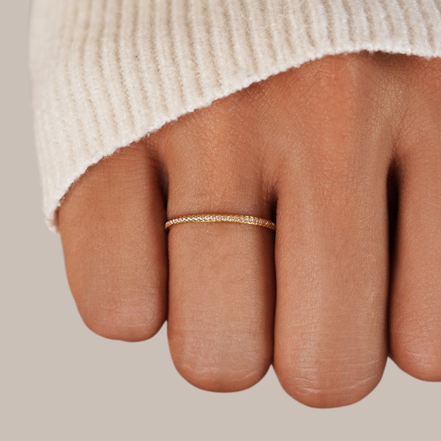 Eternity Crystal Ring