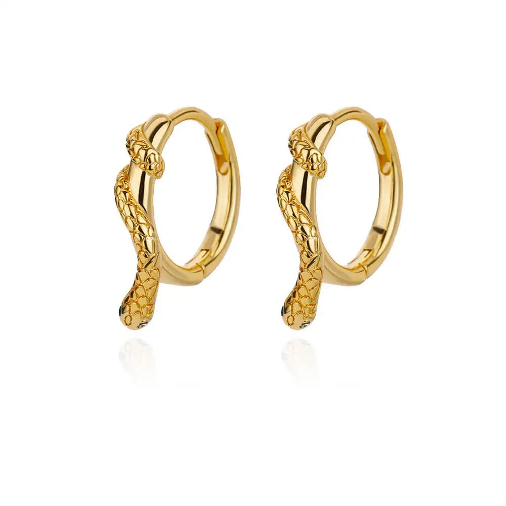 Gold Slithers Earrings