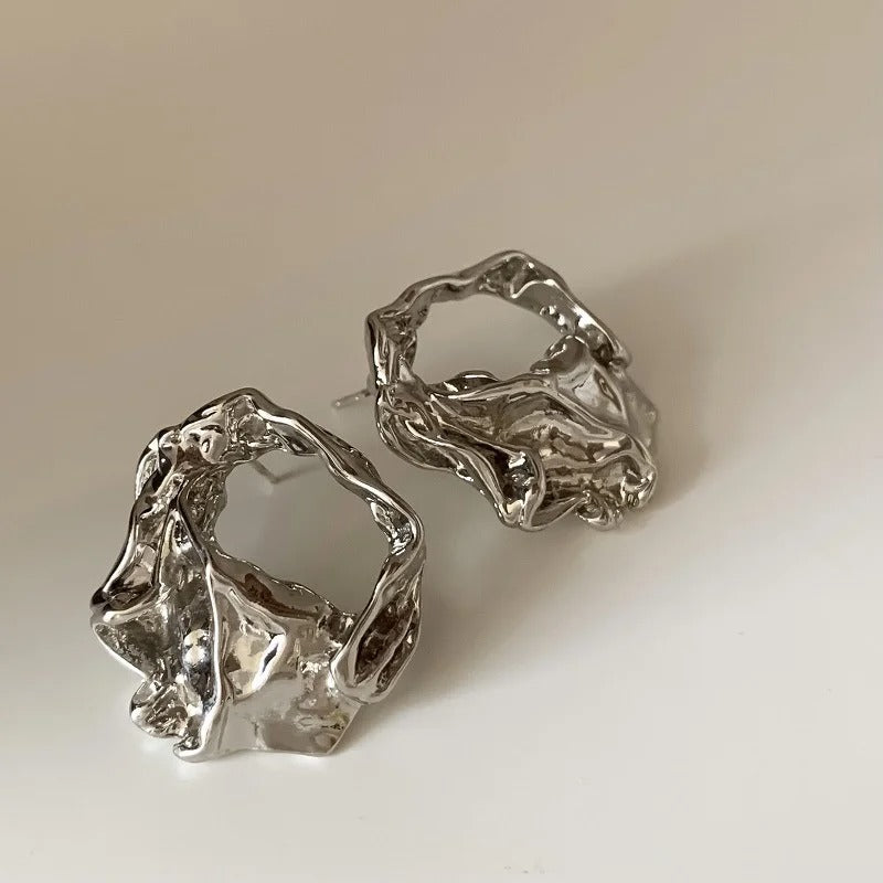 Scrunchy Elegance Earrings