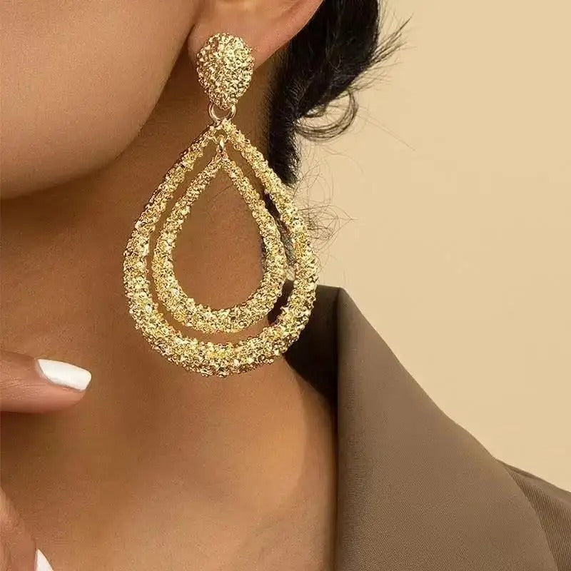 Glitzy Drops Earrings