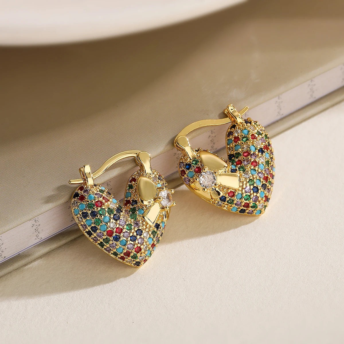 Heartful Orbs Earrings