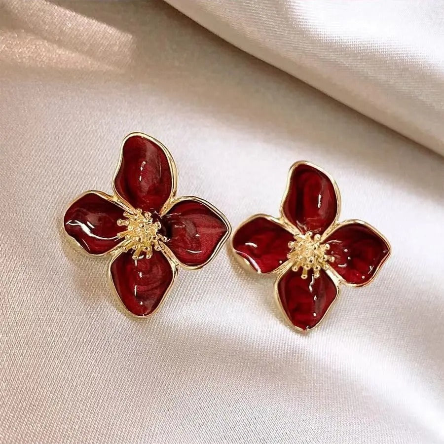 Glazed Flora Earrings