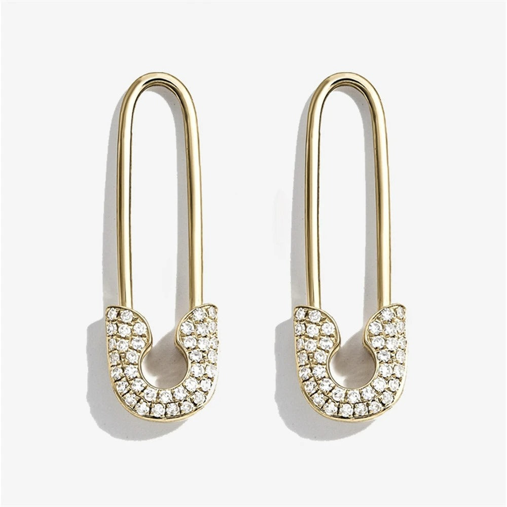 Crystal Pindrops Earrings