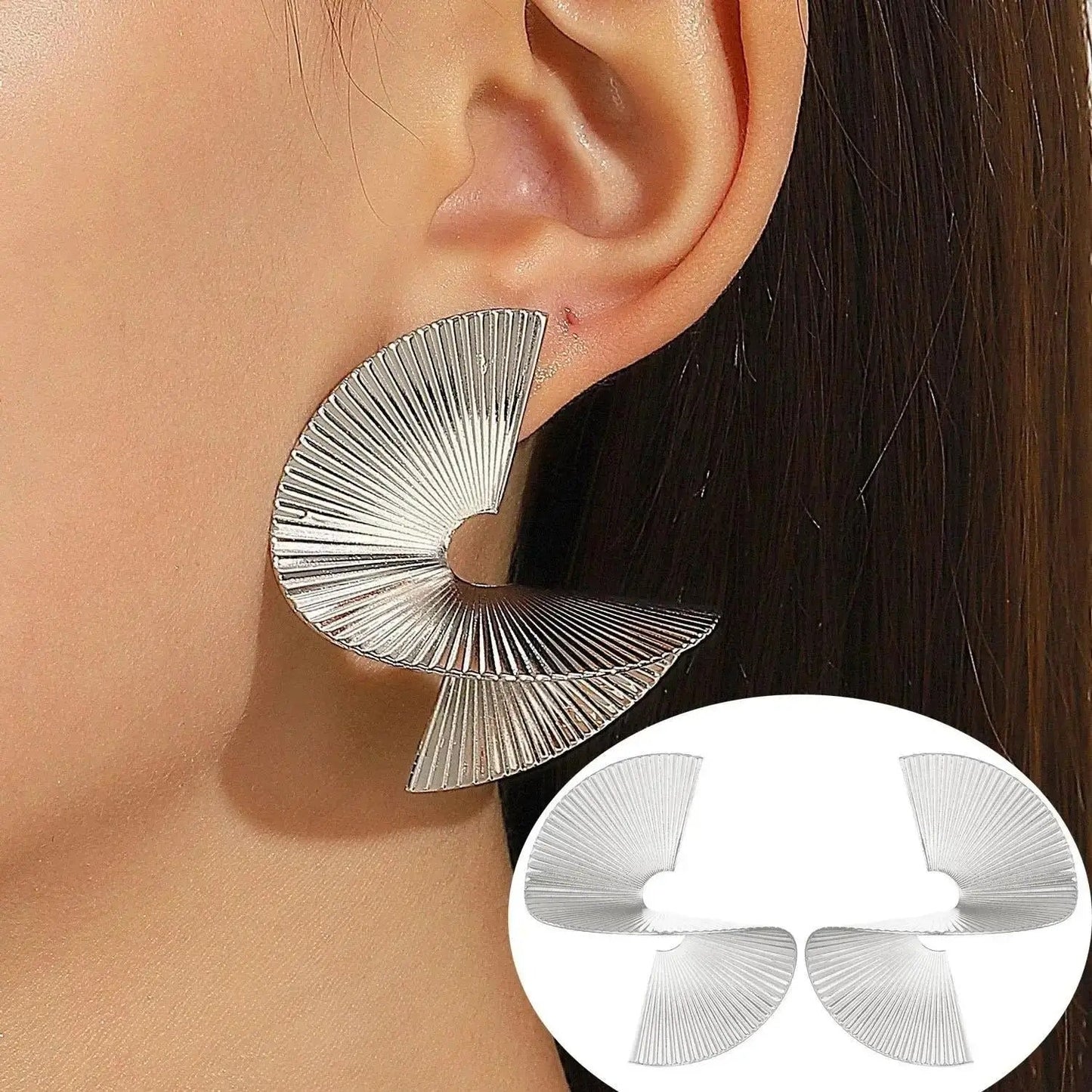 Glam Spirals Earrings
