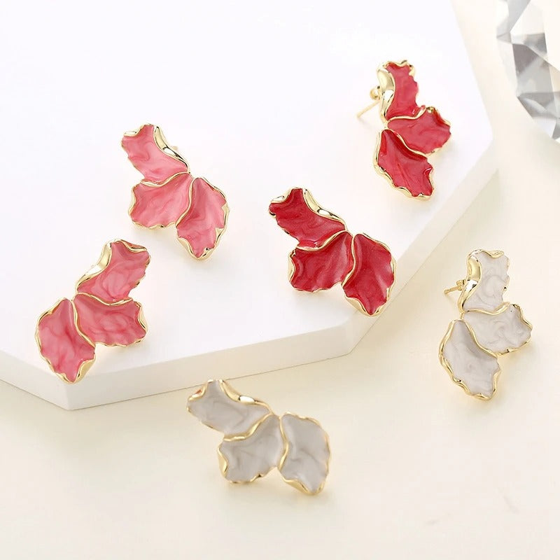 Glazed Petals Earrings