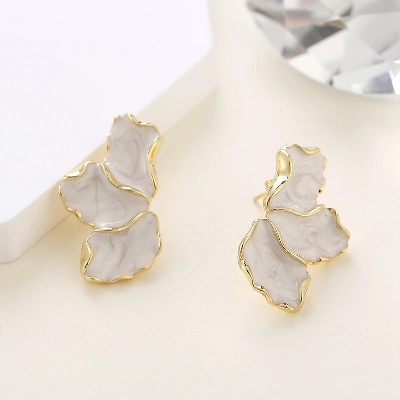 Glazed Petals Earrings