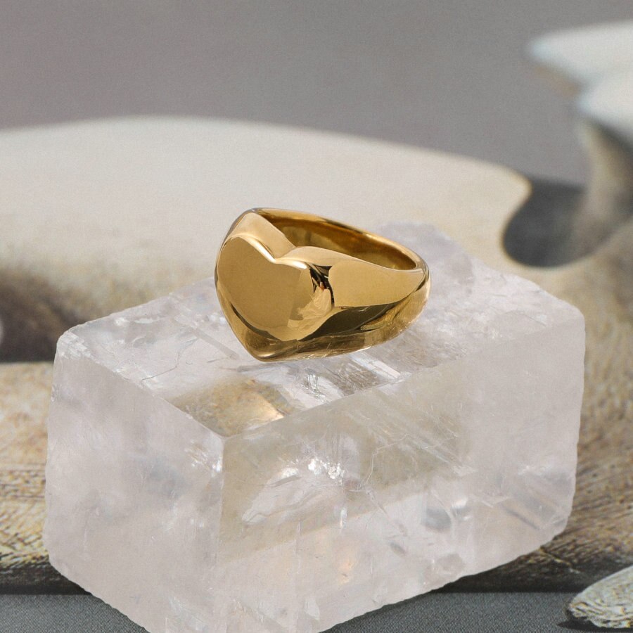 Heart Accent Ring