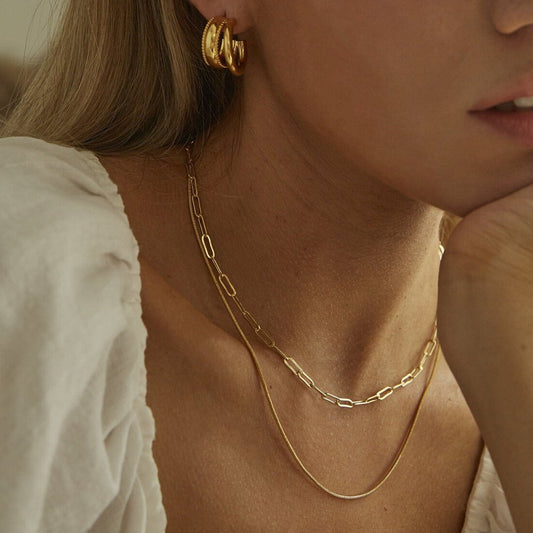 Chain Necklace Set