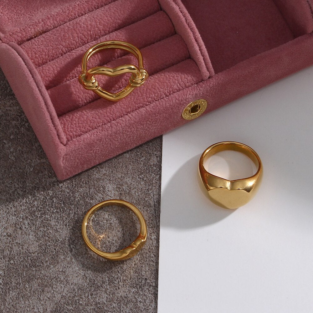 Heart Accent Ring