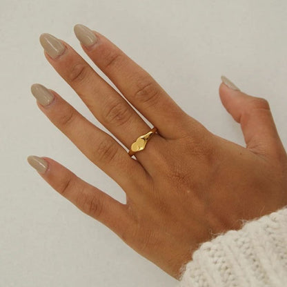 Heart Accent Ring
