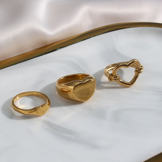 Heart Accent Ring