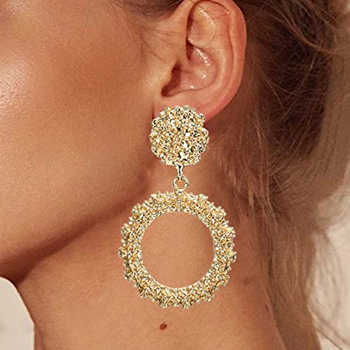 Trendy Circles Earrings