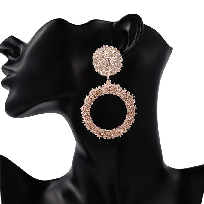 Trendy Circles Earrings