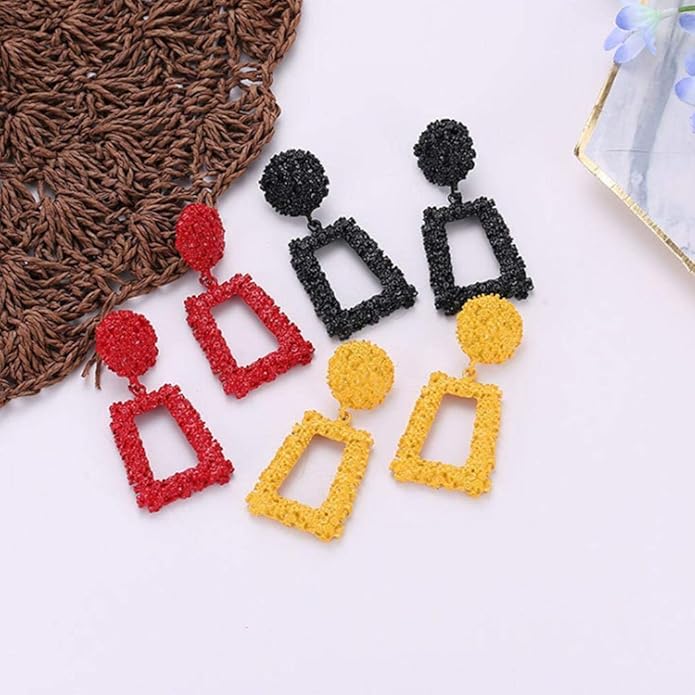 Square Statements Earrings