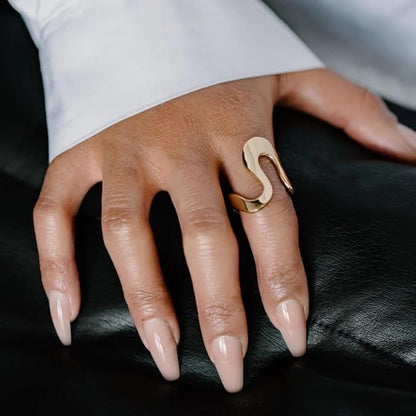 Twirly Loops Ring