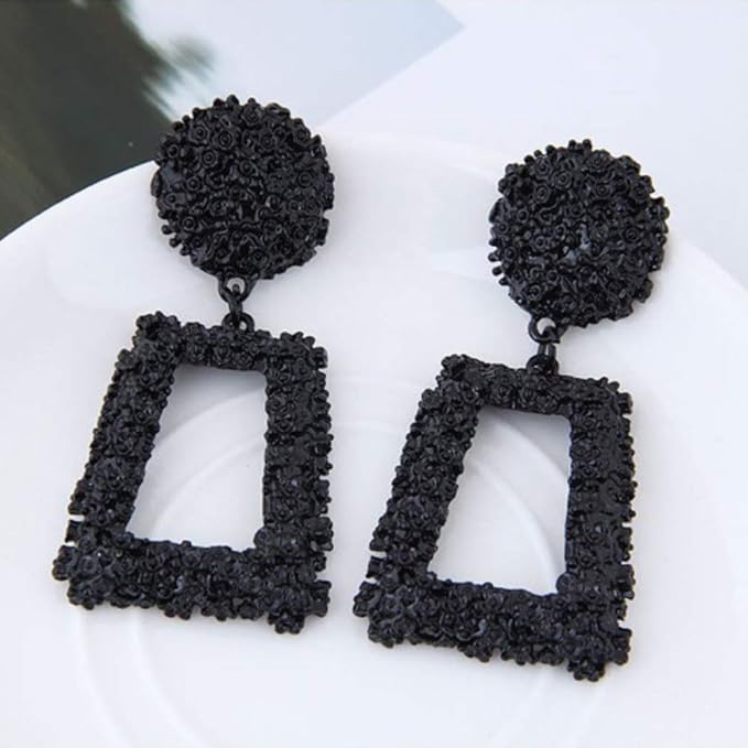Square Statements Earrings