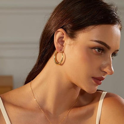 Bold Loop Hoop Earrings