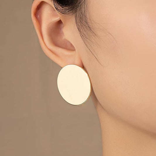 Moonlit Discs Earrings