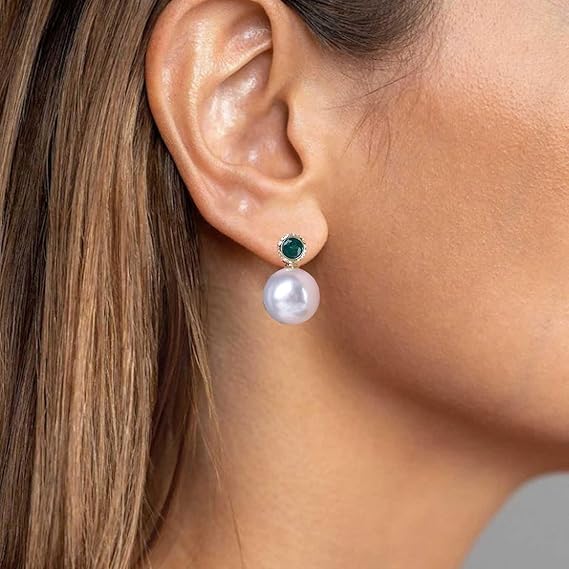 Emerald Elegance Earrings