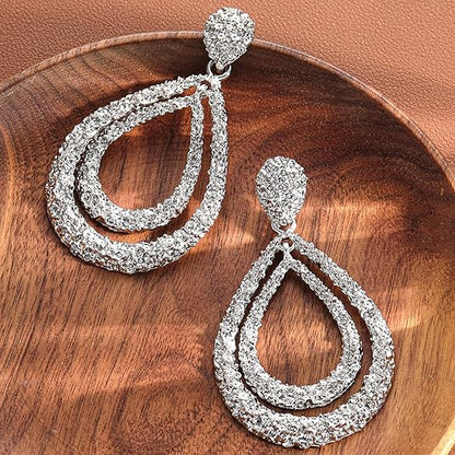 Glitzy Drops Earrings