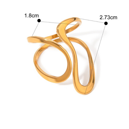 Luxe Twisters Ring