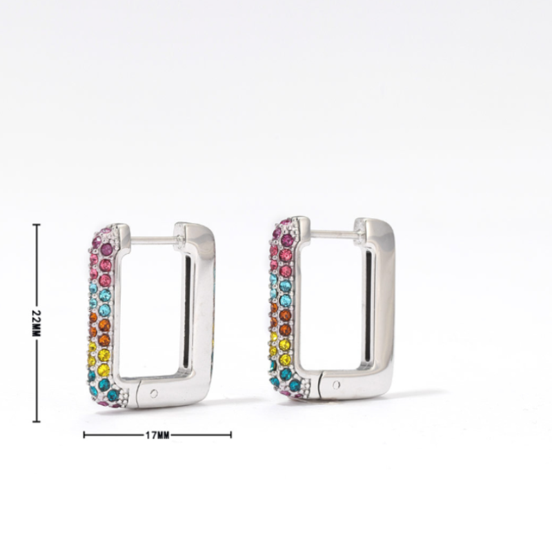 Radiant Squares Earrings