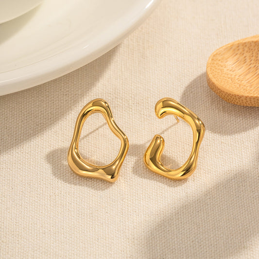 Abstract Loops Earrings