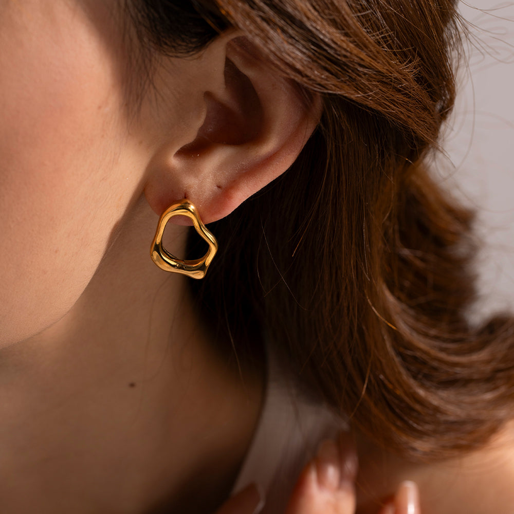 Abstract Loops Earrings
