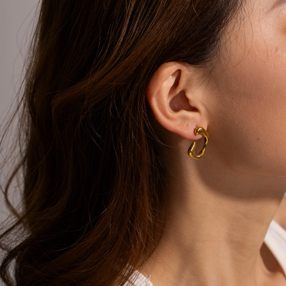 Abstract Loops Earrings