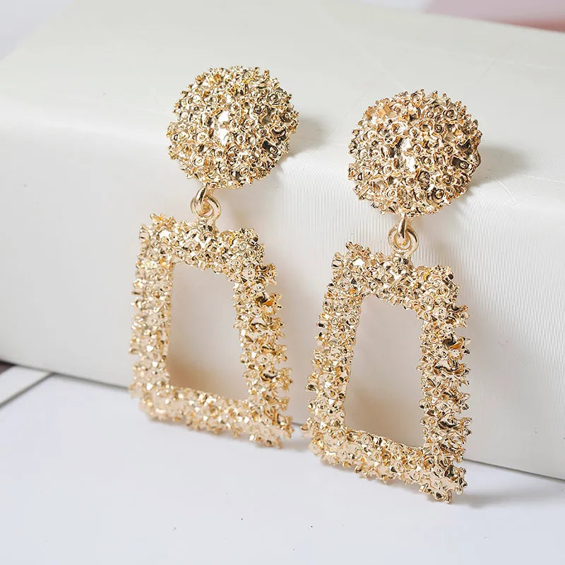 Square Statements Earrings
