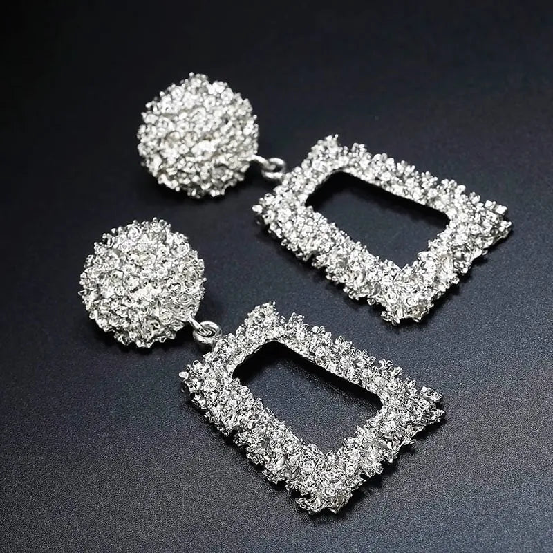 Square Statements Earrings