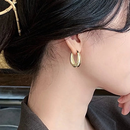 Bolt Hoops Earrings