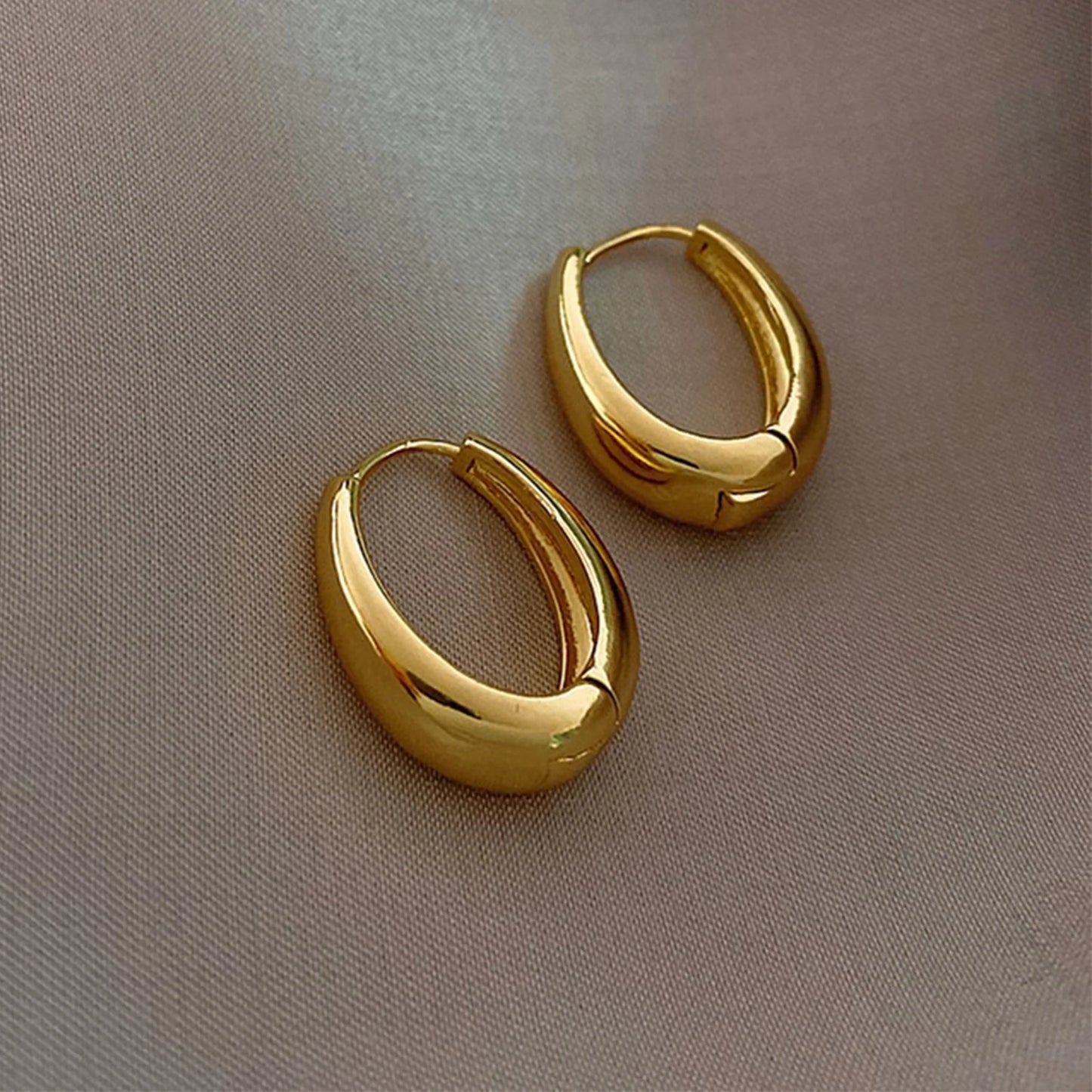 Bolt Hoops Earrings